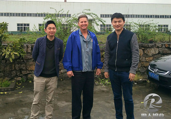 Customer visit factory