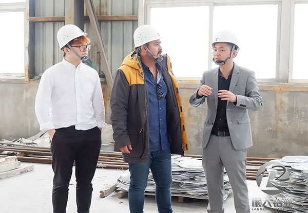 Customer visit factory