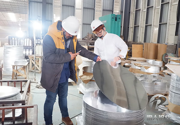 Customer visit factory