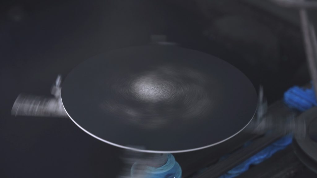 Aluminium disc coating process