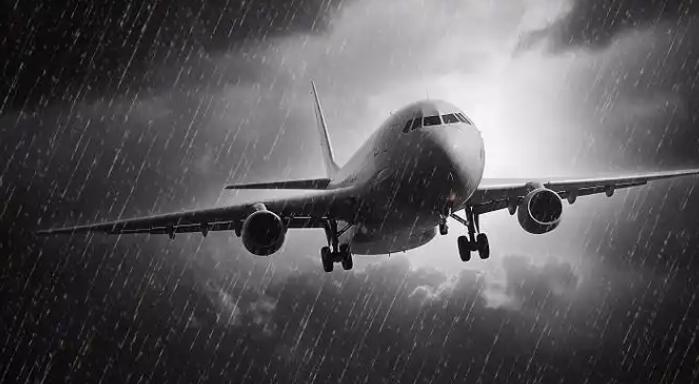 Aircraft in abnormal weather
