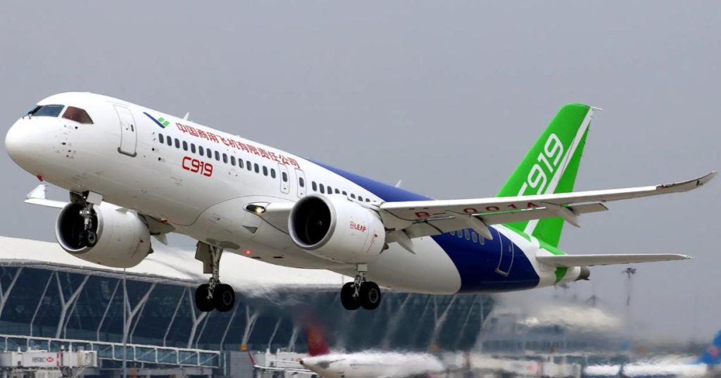 c919 airplane