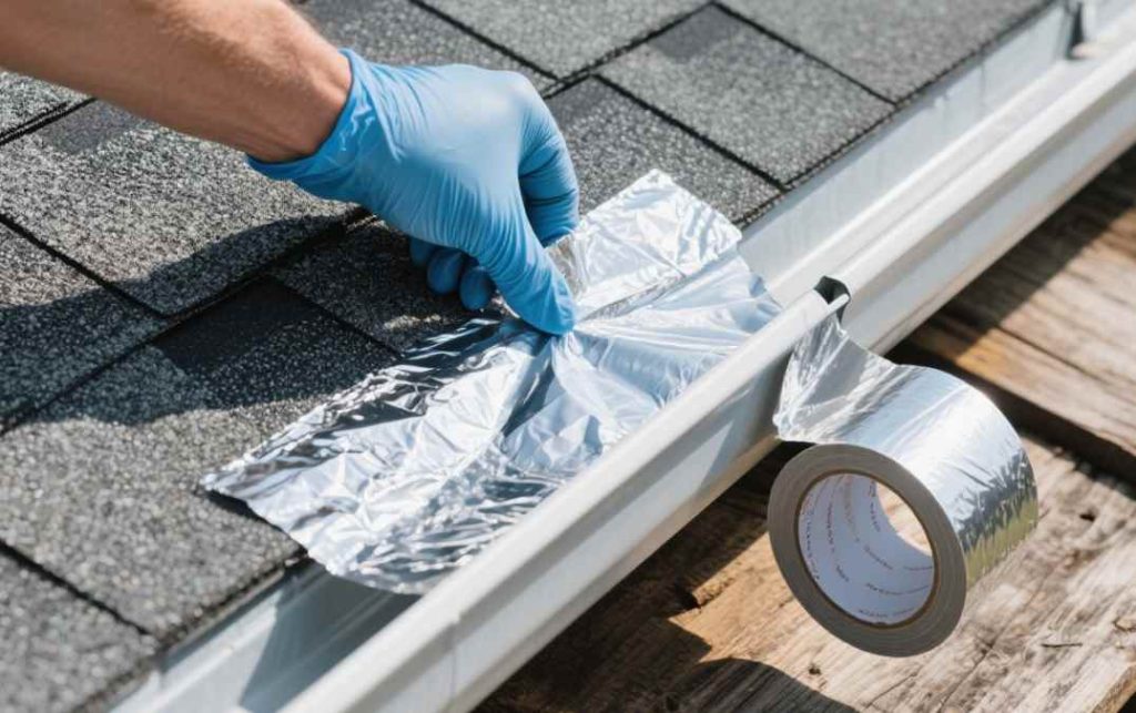 aluminum foil tape uses in construction industry