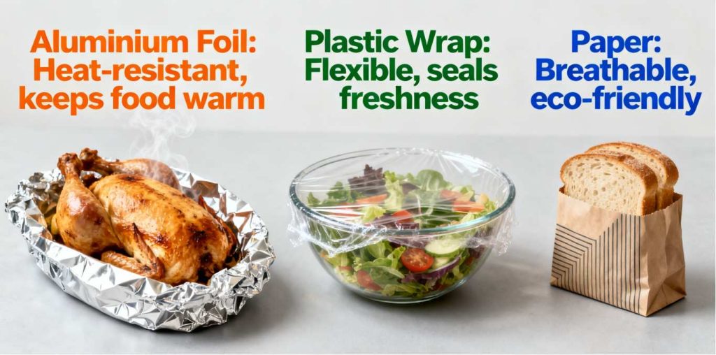 Aluminium Foil for Food Packaging vs Other Materials
