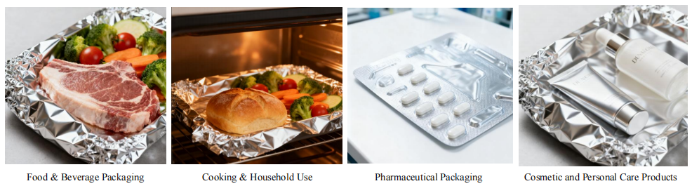 Applications of 1235 Aluminium Foil
