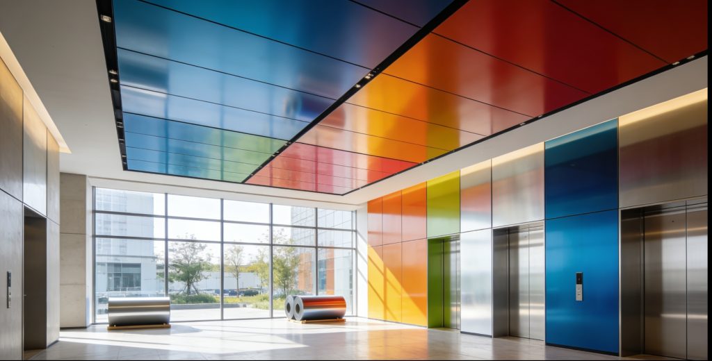 Fluorocarbon (PVDF) Color Coated Aluminum Coil for Interior Design